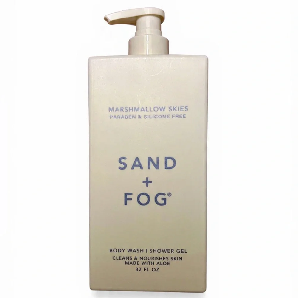 New! Sand + Fog Marshmallow Skies Body Wash Shower Gel 32 oz - Picture 1 of 2